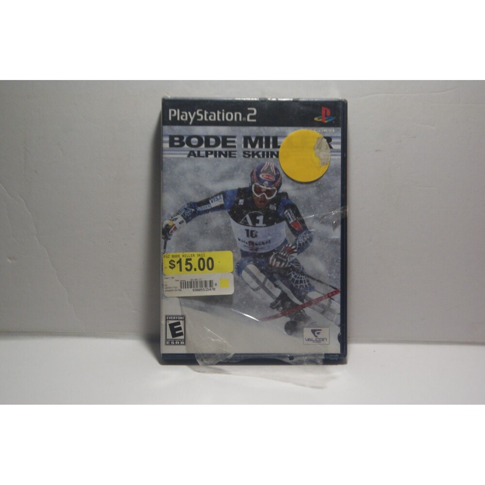New Bode Miller Alpine Skiing Ps2 Action Sealed CIB 2006